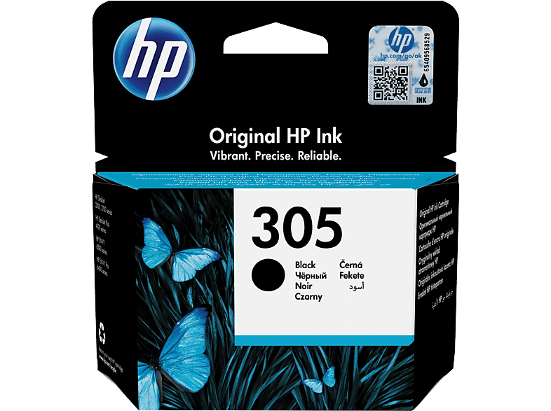 HP No.305 fekete eredeti tintapatron (3YM61AE)