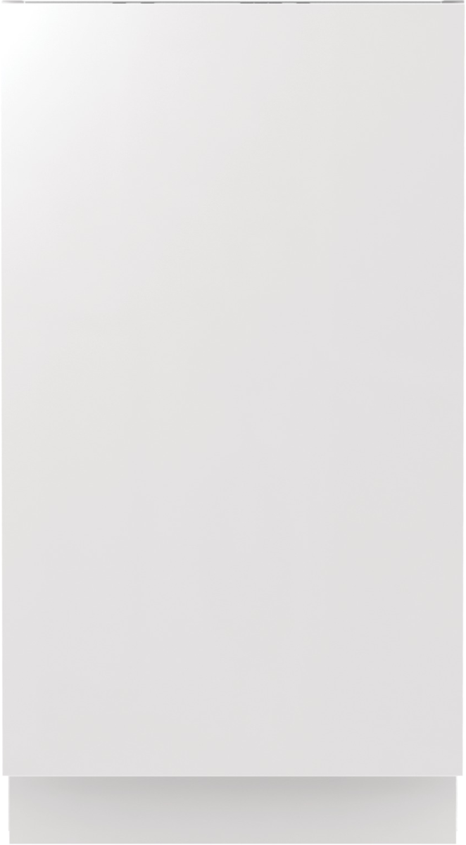 Fehér szekrényajtó. Sima, sima felület. Tiszta, minimalista esztétika.