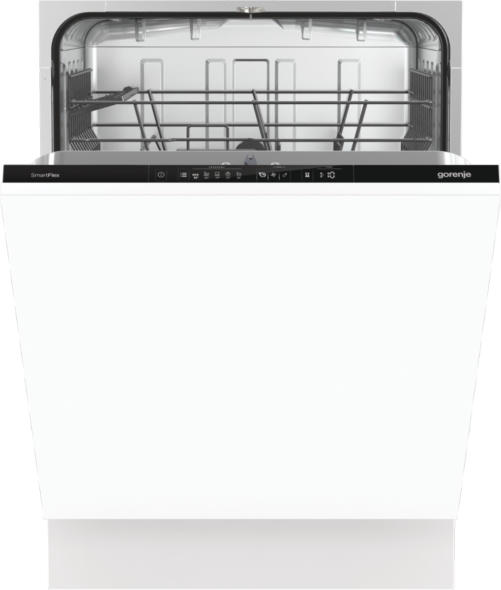 GORENJE GV631E60 beépíthető mosogatógép, 15' gyorsprogram, TotalDry szárítás, SmartFlex evőeszközkosár,AutoProgram