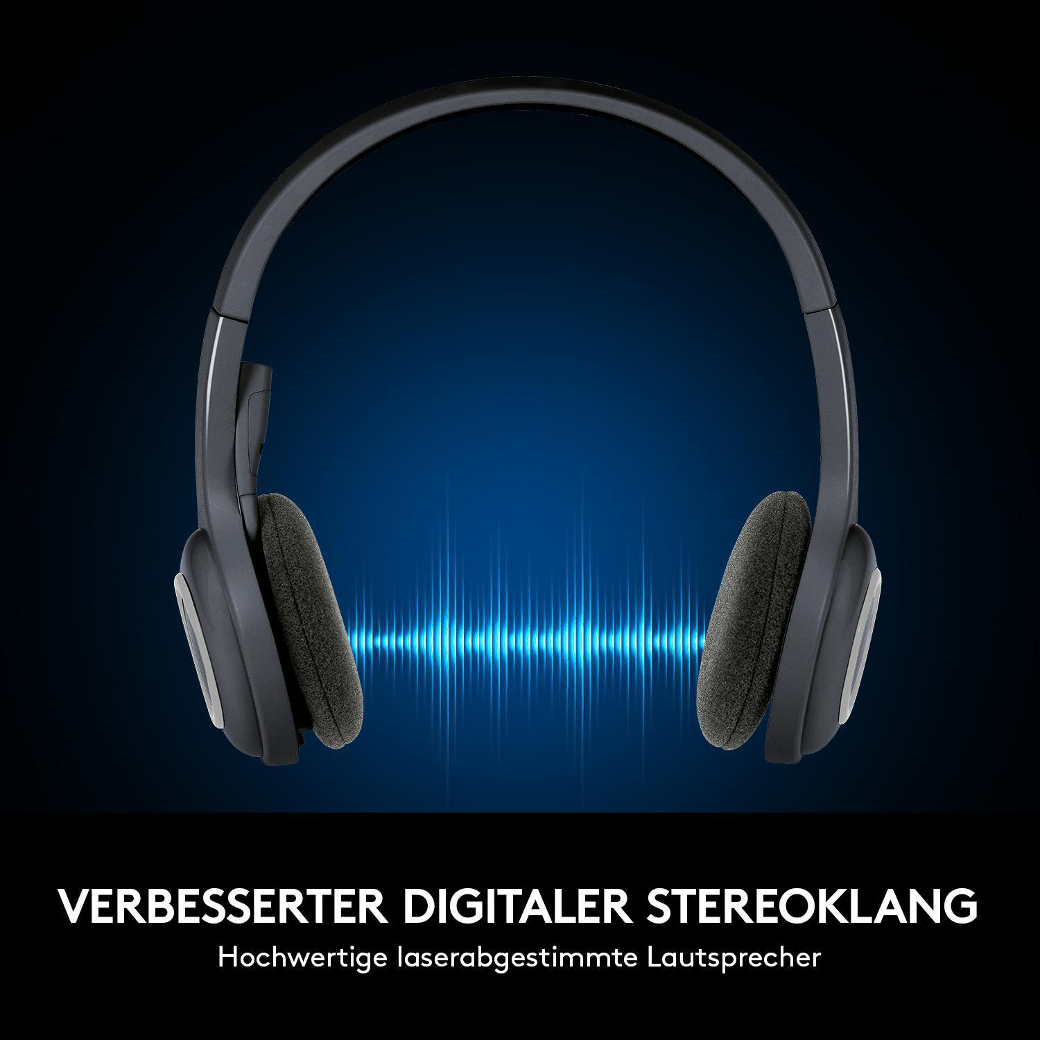 LOGITECH H600, On-ear Headset Schwarz