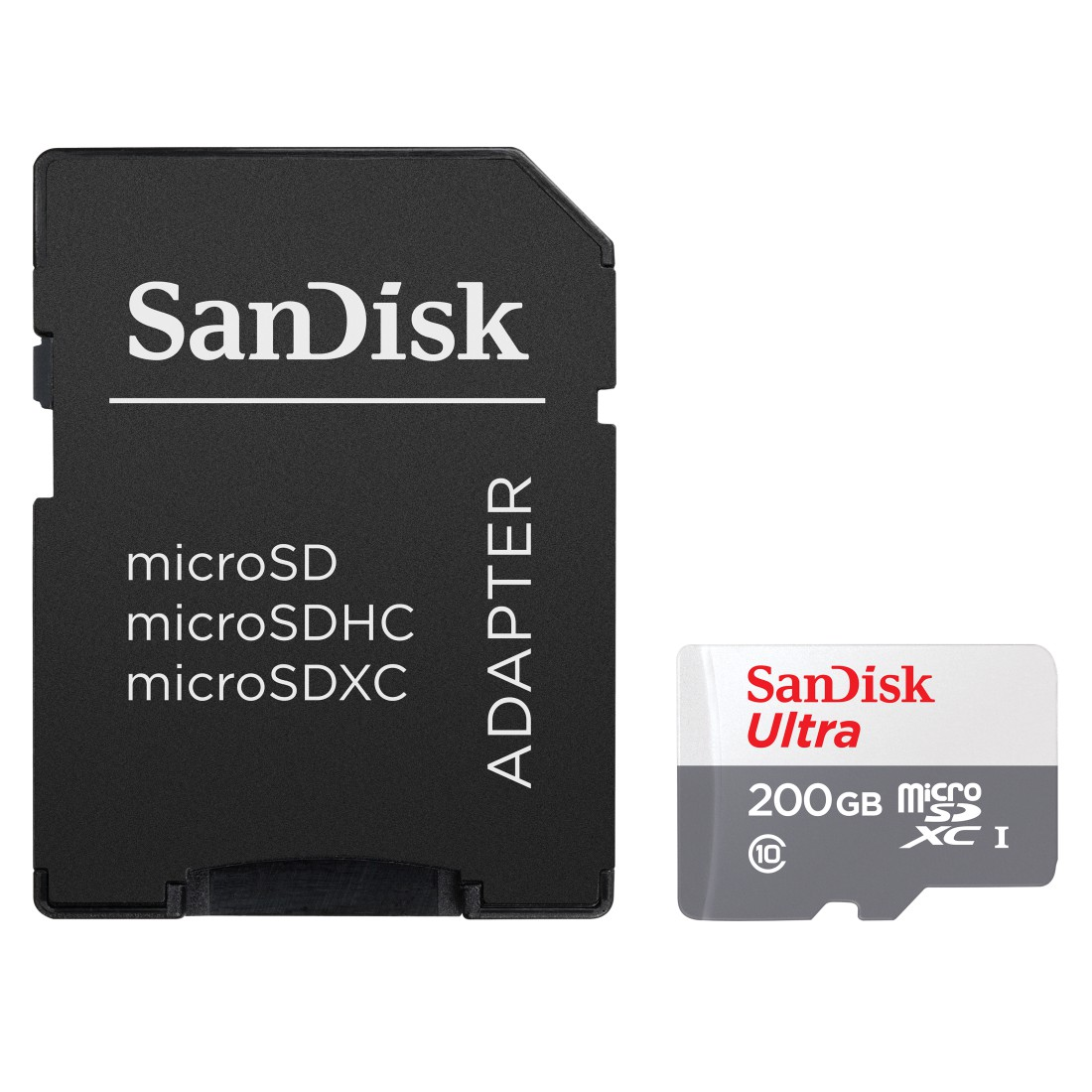 SANDISK Ultra, Micro-SDXC Speicherkarte, 200 GB, 100 MB/s
