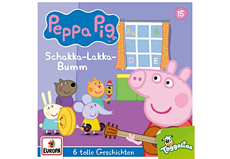 Peppa Pig Hörspiele - 015/Schakka-Lakka-Bumm (und 5 weitere Geschichten)  - (CD)