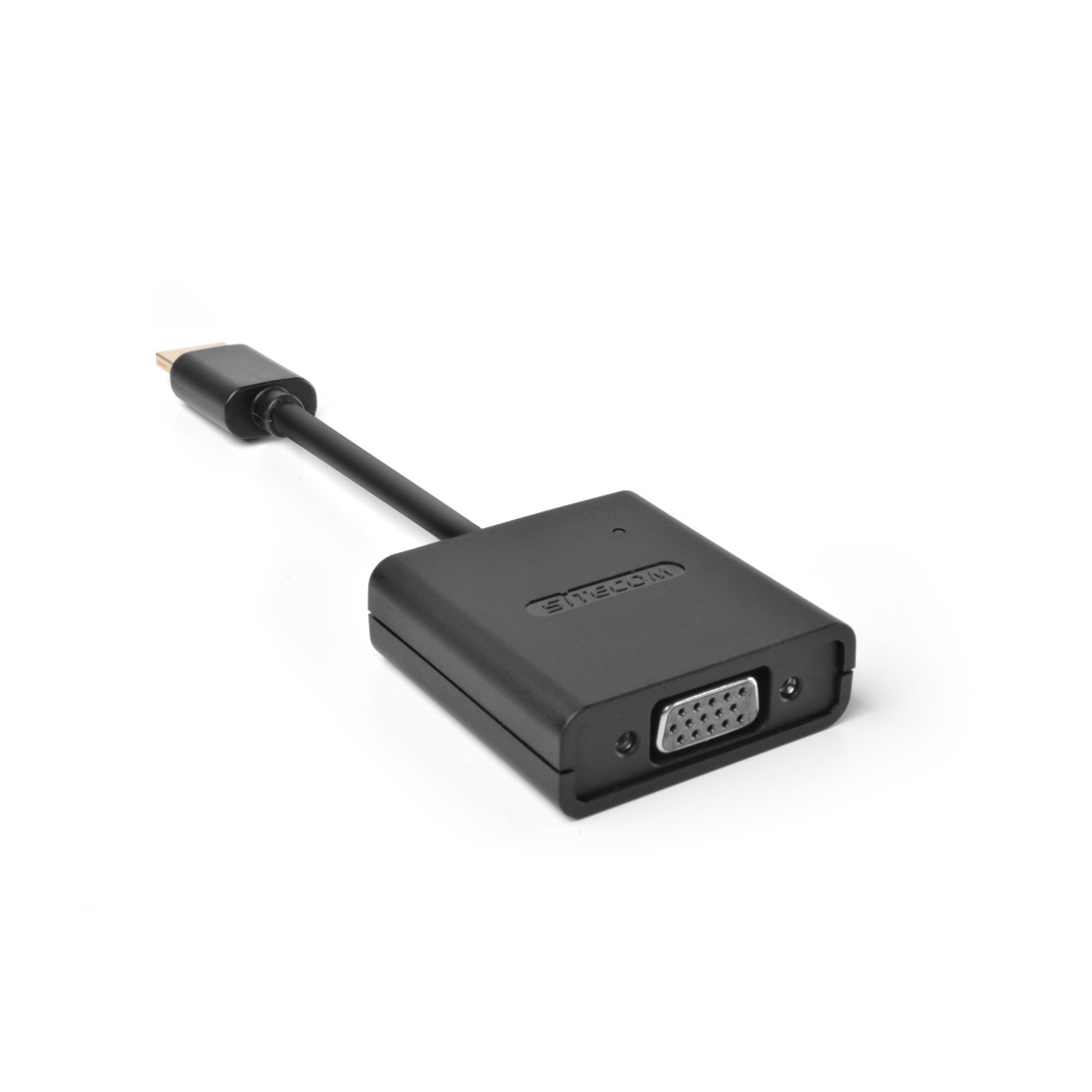 SITECOM CN 351 HDMI zu VGA + Audio Adapter, Schwarz