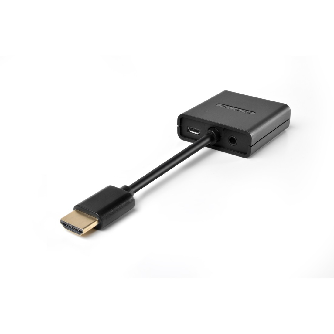 SITECOM CN 351 HDMI zu VGA + Audio Adapter, Schwarz