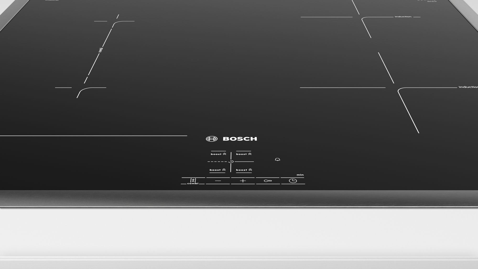 BOSCH HND 416 RS 61 Serie 4, Einbauherdset (Induktionskochfeld, A, 71 l)