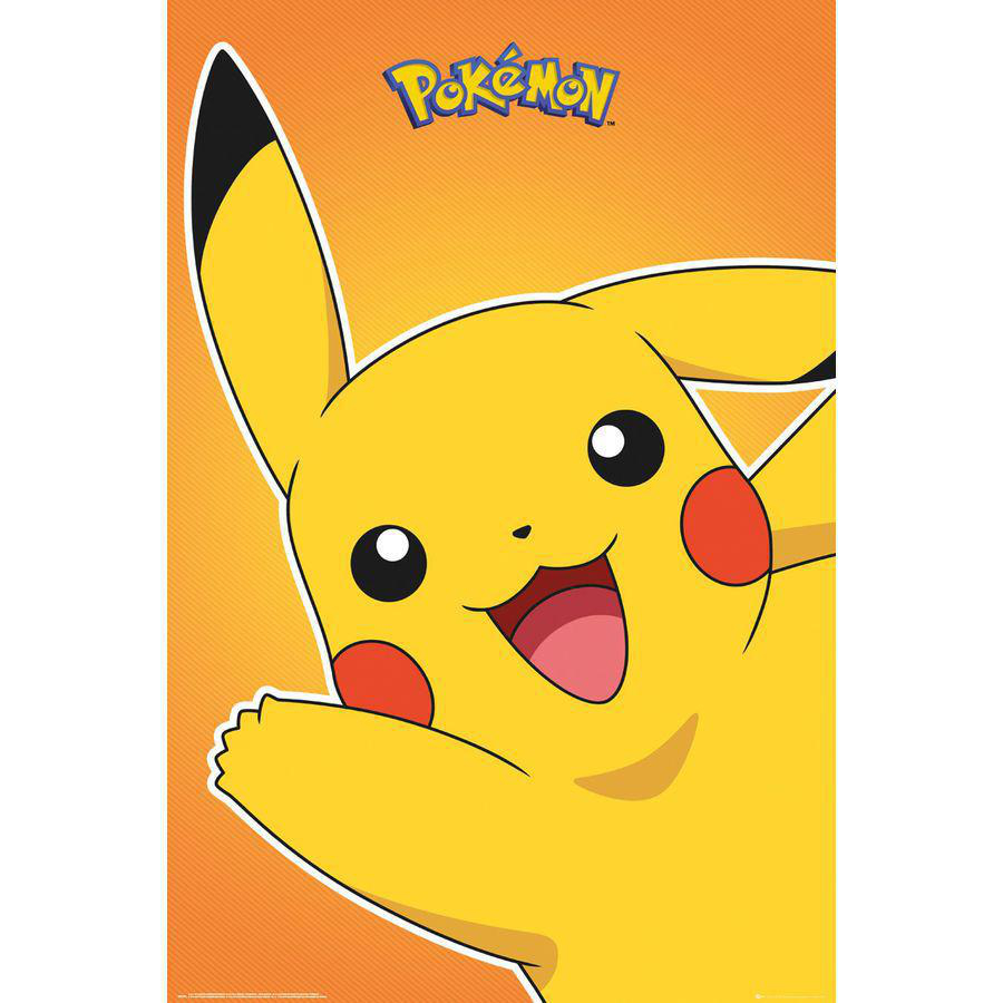 GB Pikachu EYE Pokémon Poster