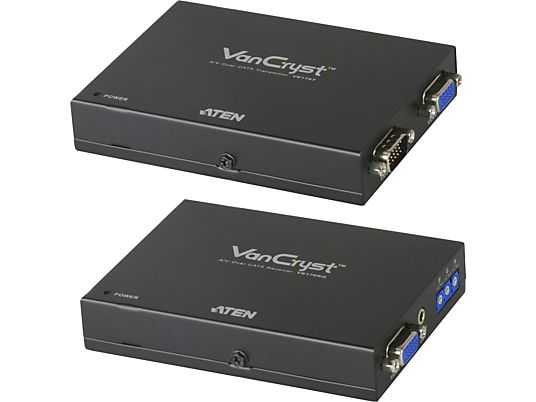 ATEN VE170Q - Extension VGA (Noir)