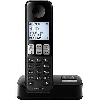 PHILIPS D2551B/01 - Téléphone sans fil (Noir)