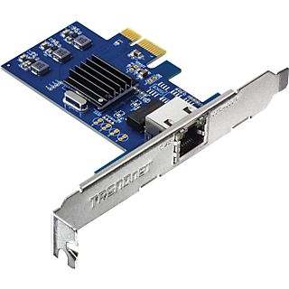TRENDNET TEG-25GECTX - Adaptateur PCIe (Bleu/Argent)