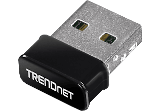 TRENDNET TEW-808UBM - Adattatore USB WLAN (Nero/Argento)