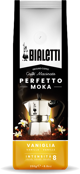 BIALETTI Moka Perfetto Vanília Őrölt kávé, 250g