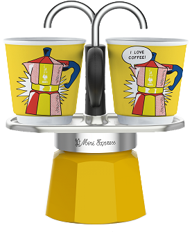 BIALETTI Mini Express kávé szett, Lichtenstein