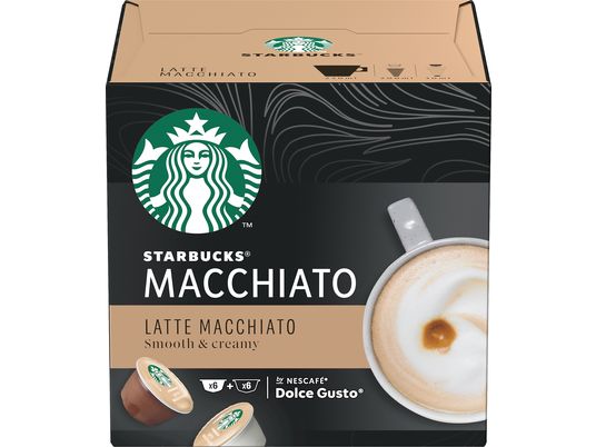 STARBUCKS Latte Macchiato by NESCAFE® DOLCE GUSTO® - Capsules de café