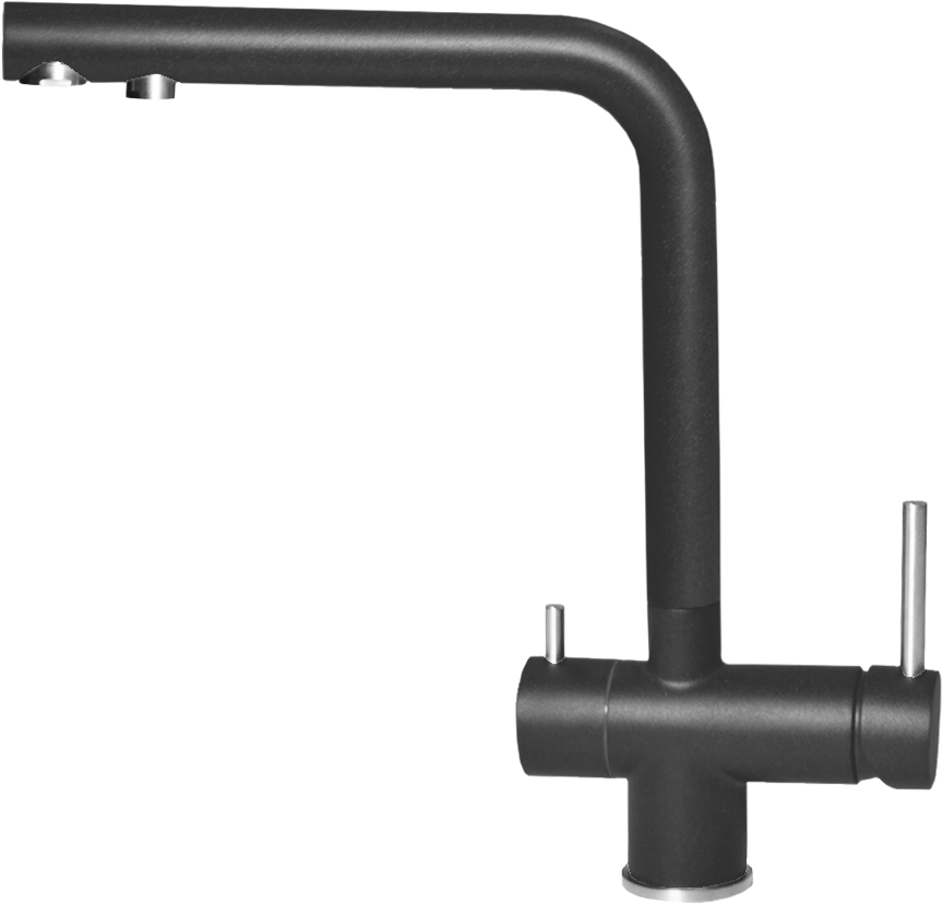 ELLECI TOURMALINE G40 víztisztító rendszerekhez,3 az 1-ben csaptelep vezetékes hideg/meleg víz, szűrtvíz