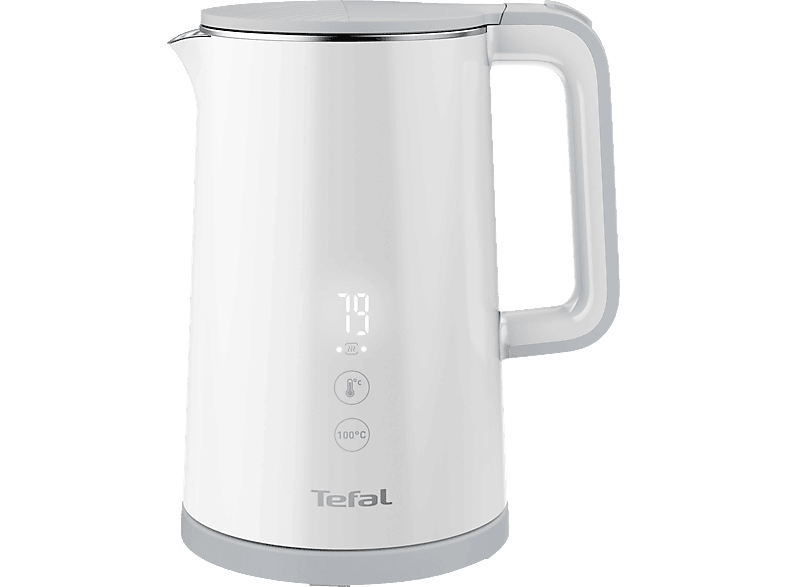 Wasserkocher TEFAL KO6931 Sense Wasserkocher, Schneeweiß | MediaMarkt