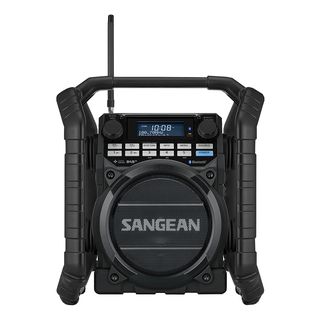 SANGEAN U4 DBT+ - Baustellenradio (DAB, DAB+, FM, Schwarz)