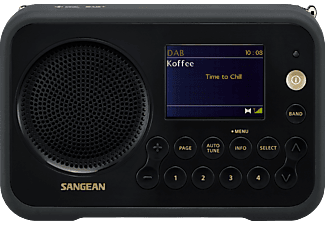 SANGEAN DPR-76 - Digital-Radio (DAB, DAB+, FM, Schwarz)
