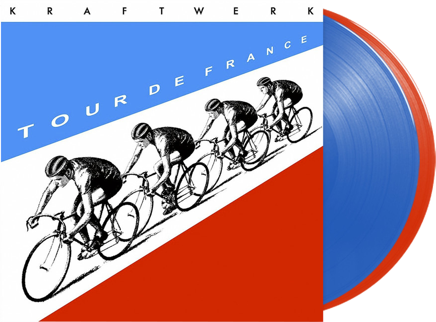 Kraftwerk - Tour De France (Limited Blue & Red Vinyl) (Vinyl LP (nagylemez))