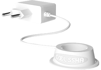 COOLSSHA 7DWCD - Stazione di ricarica (Bianco)