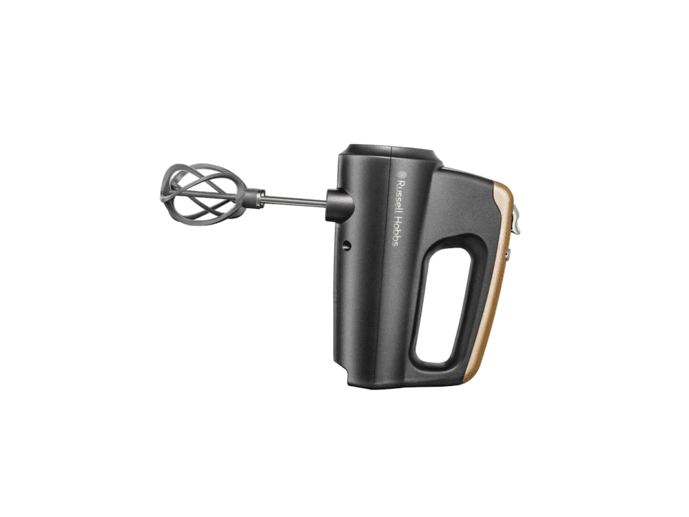 Amasadora de mano - Russel Hobbs Mixer Swirl Onyx, 350 W, 5 velocidades, Modo Turbo Boost, Negro