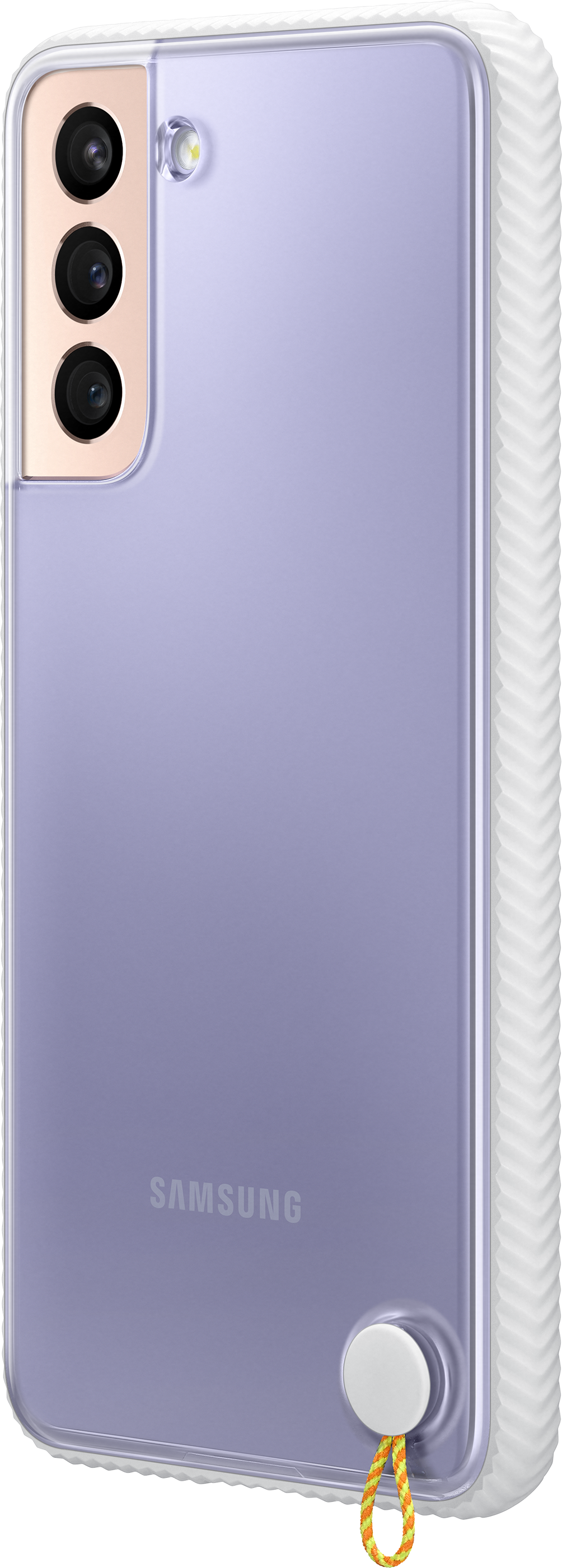 SAMSUNG Clear Protective - Custodia (Adatto per modello: Samsung Galaxy S21)