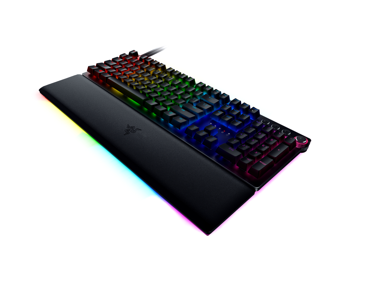 RAZER Huntsman V2 Pro Analog, Gaming Tastatur, Opto-Mechanical, Razer Analog Optical, kabelgebunden, Schwarz