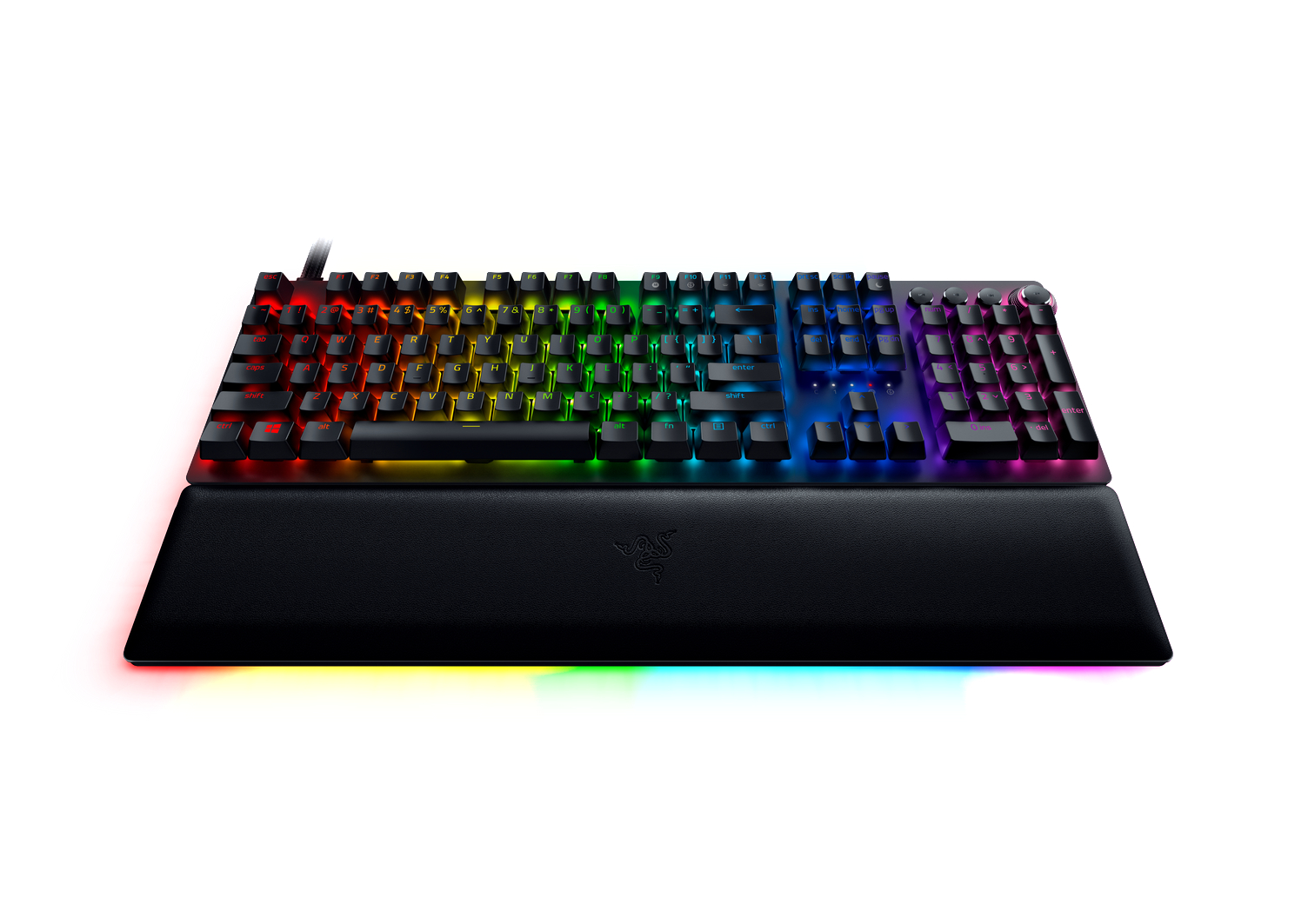 RAZER Huntsman V2 Pro Analog, Gaming Tastatur, Opto-Mechanical, Razer Analog Optical, kabelgebunden, Schwarz