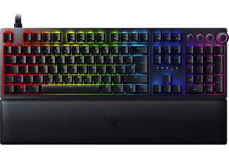 RAZER Huntsman V2 Pro Analog, Gaming Tastatur, Opto-Mechanical, kabelgebunden, Schwarz