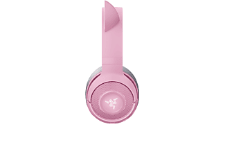 RAZER Kraken BT Kitty Edition, Over-ear Gaming Headset Bluetooth Quartz