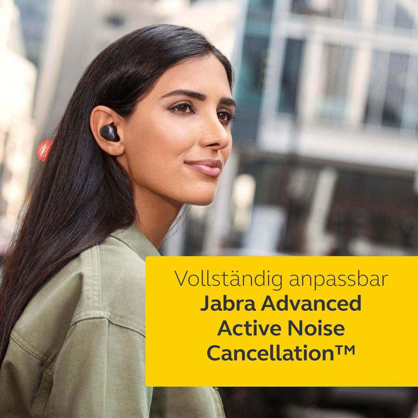 JABRA ELITE 85T mit Jabra ADVANCED ANC, In-ear Kopfhörer Bluetooth Schwarz