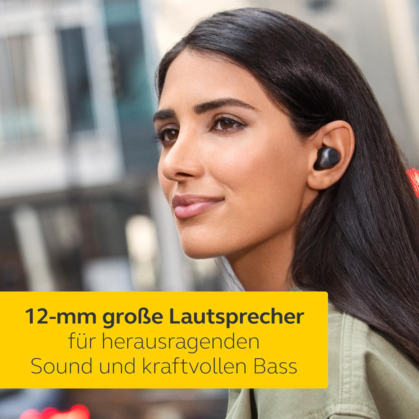 JABRA ELITE 85T mit Jabra ADVANCED ANC, In-ear Kopfhörer Bluetooth Schwarz