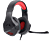 REDRAGON Theseus 2.0 gaming headset, boom mikrofon, 3,5 mm jack csatlakozó, piros megvilágítás