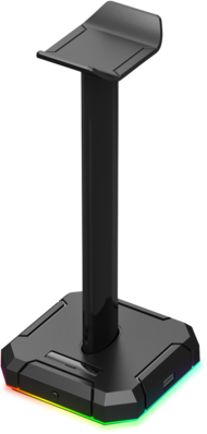 REDRAGON HA300 Scepter Pro RGB headset állvány, 4 db USB port, 10 megvilágítási mód, alumínium állvány