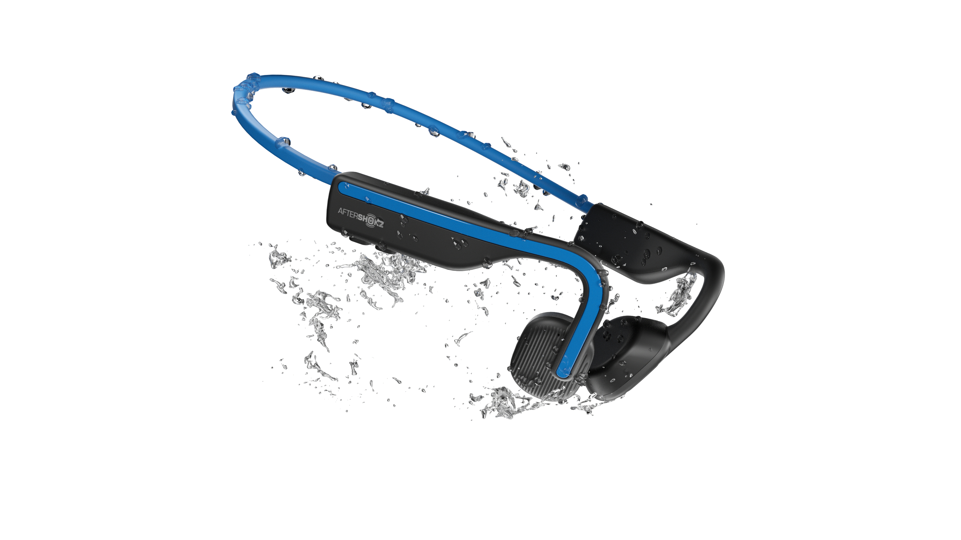 AFTERSHOKZ OPENMOVE, Neckband Kopfhörer Bluetooth Blau