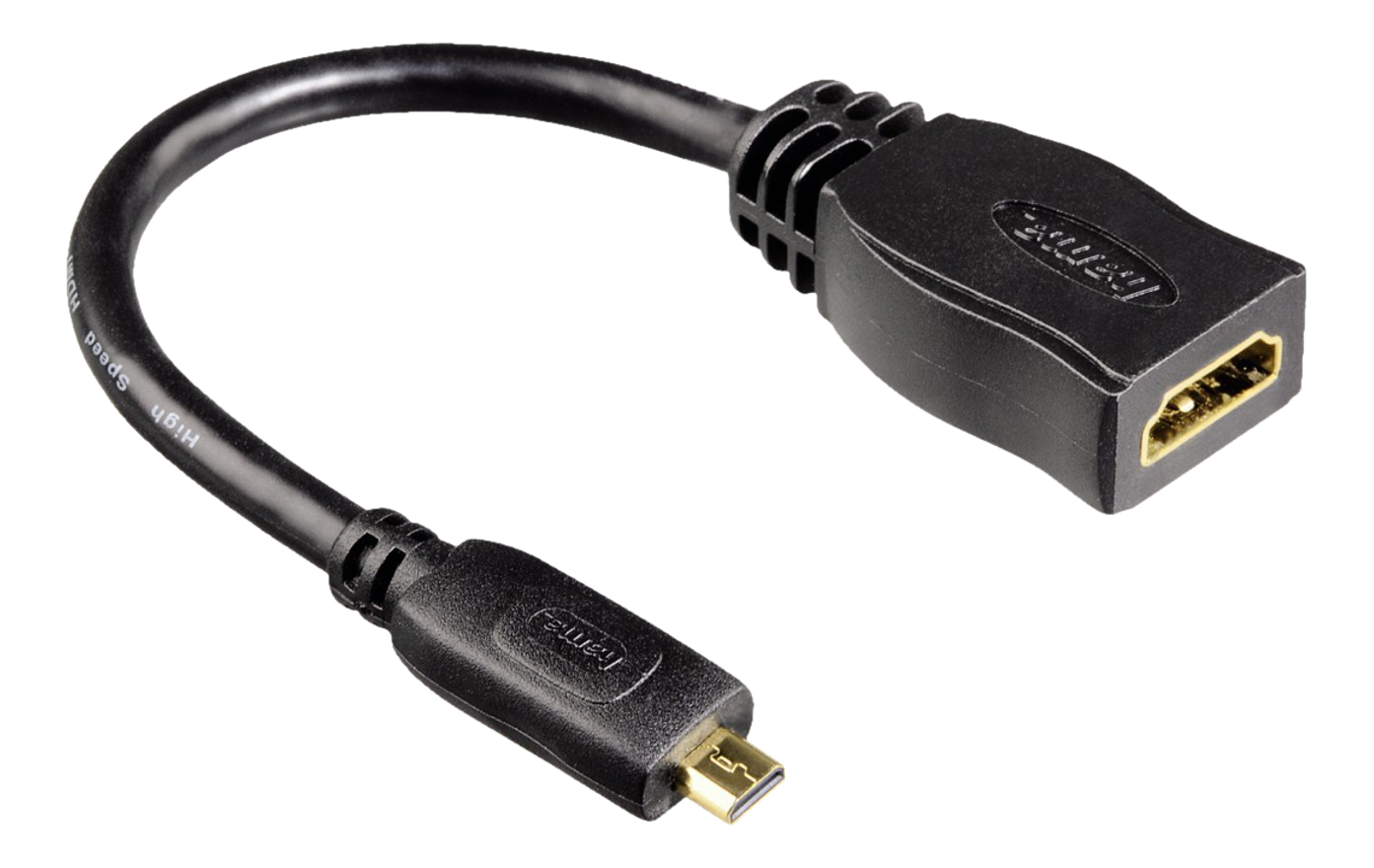 HAMA 00083095 - Adaptateur de câble HDMI (Noir)