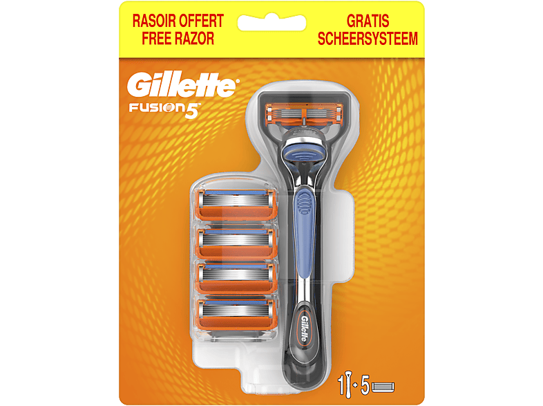 Wijde selectie Slaapzaal analyse GILLETTE Fusion5 Scheersysteem + 4 Mesjes kopen? | MediaMarkt