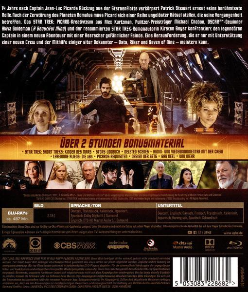 DVD-Cover. Bilder von Darstellern befinden sich auf der Rückseite. Text ist in Deutsch und Englisch.