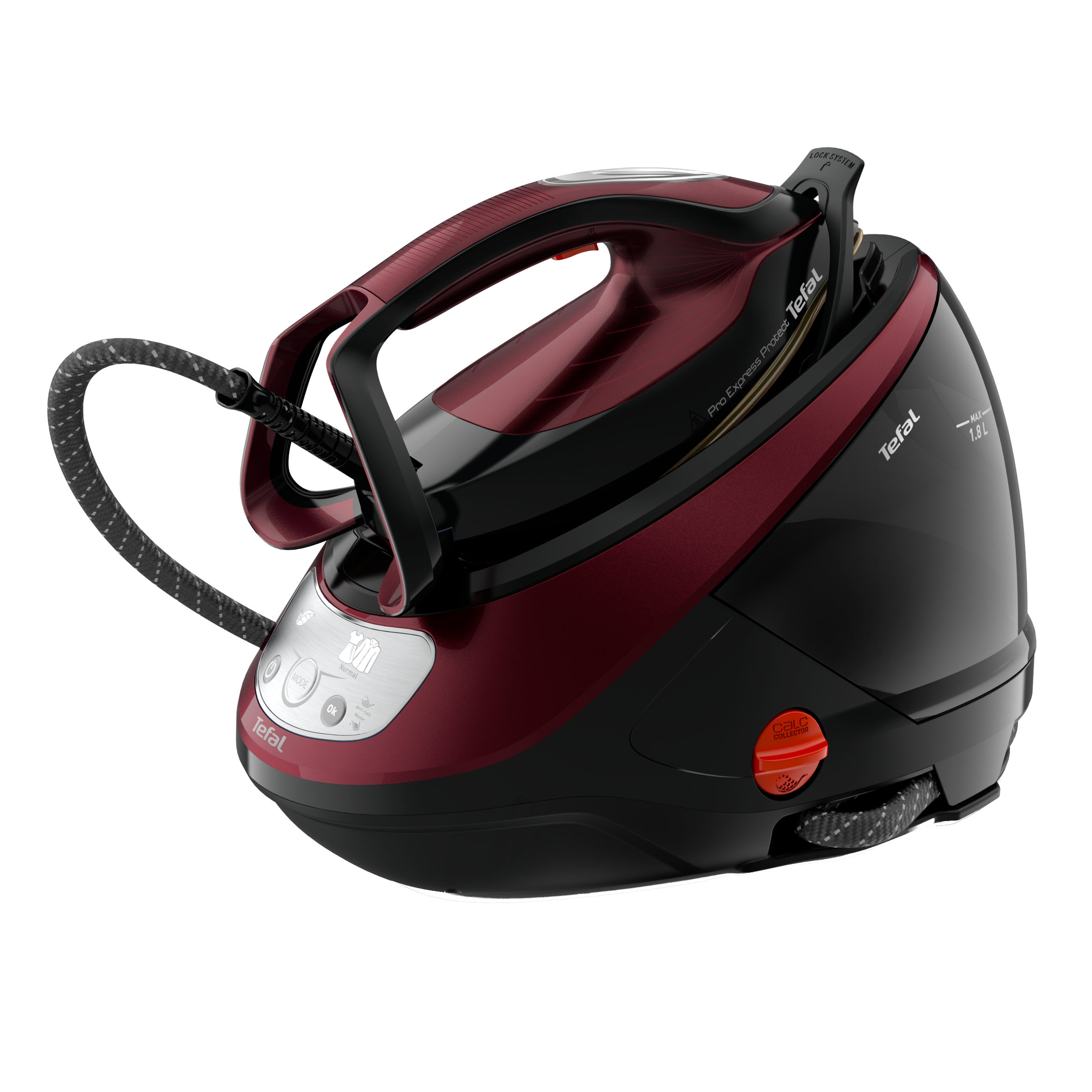 TEFAL GV9230 Pro Express Protect 2600 W Buhar Kazanlı Ütü Siyah/Mor