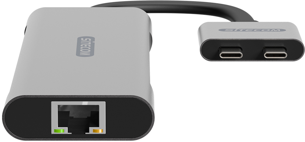 SITECOM Adaptateur Dual USB-C Multiport Pro (CN-411)