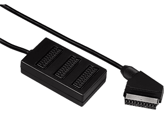 HAMA 00011933 - Scart-Verteiler (Schwarz)