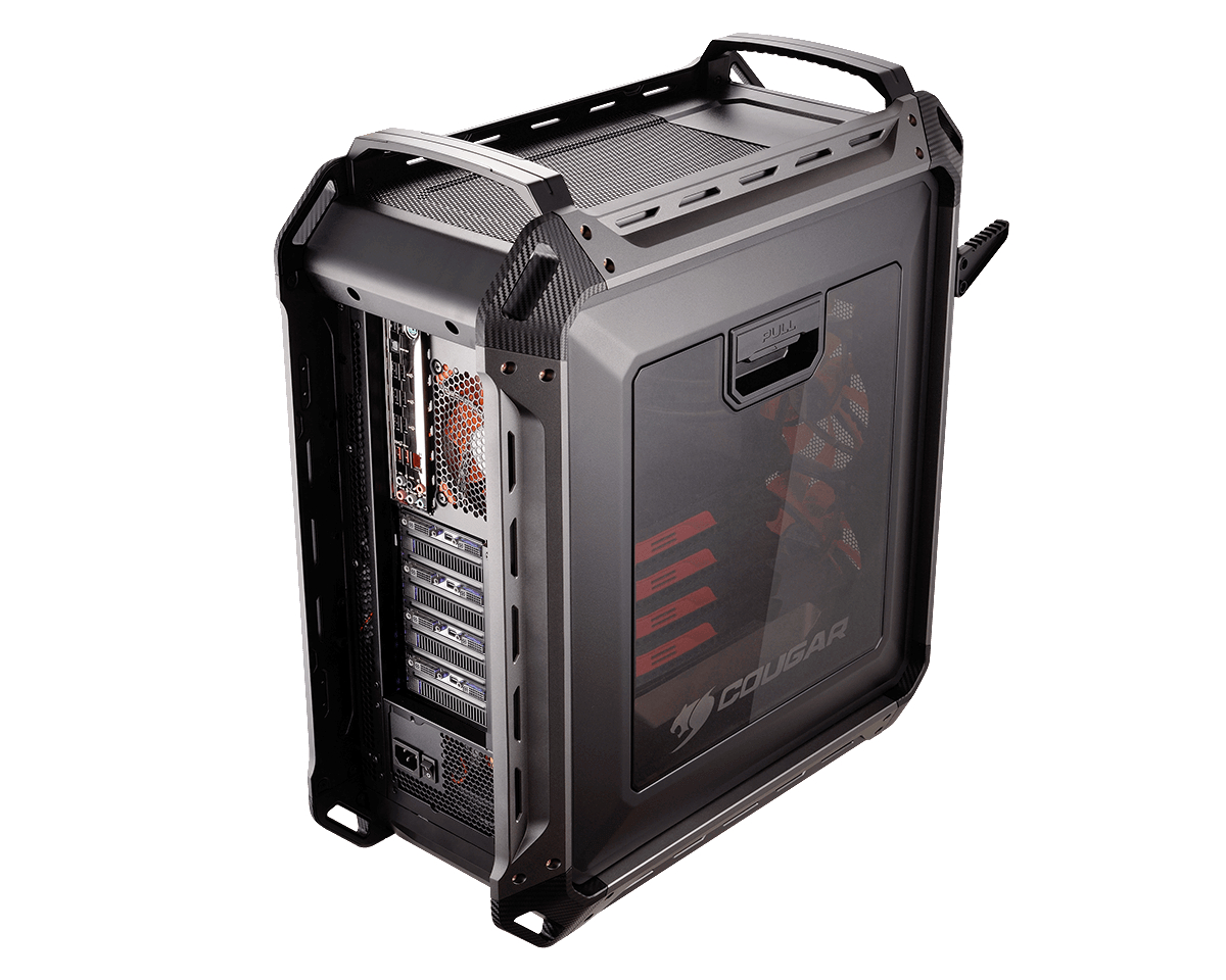 COUGAR PANZER MAX G PC-Gehäuse, Schwarz/Transparent