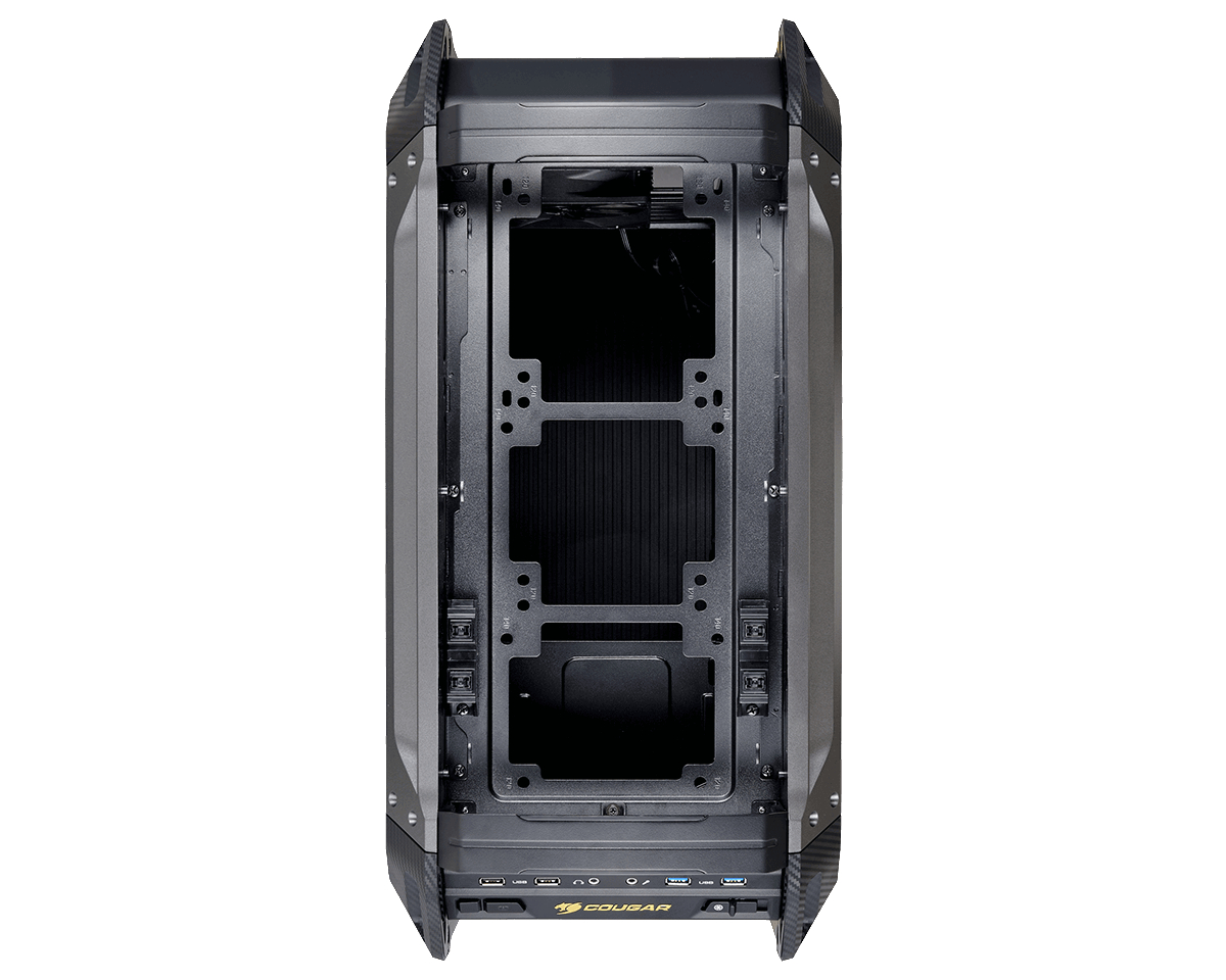 COUGAR PANZER MAX G PC-Gehäuse, Schwarz/Transparent