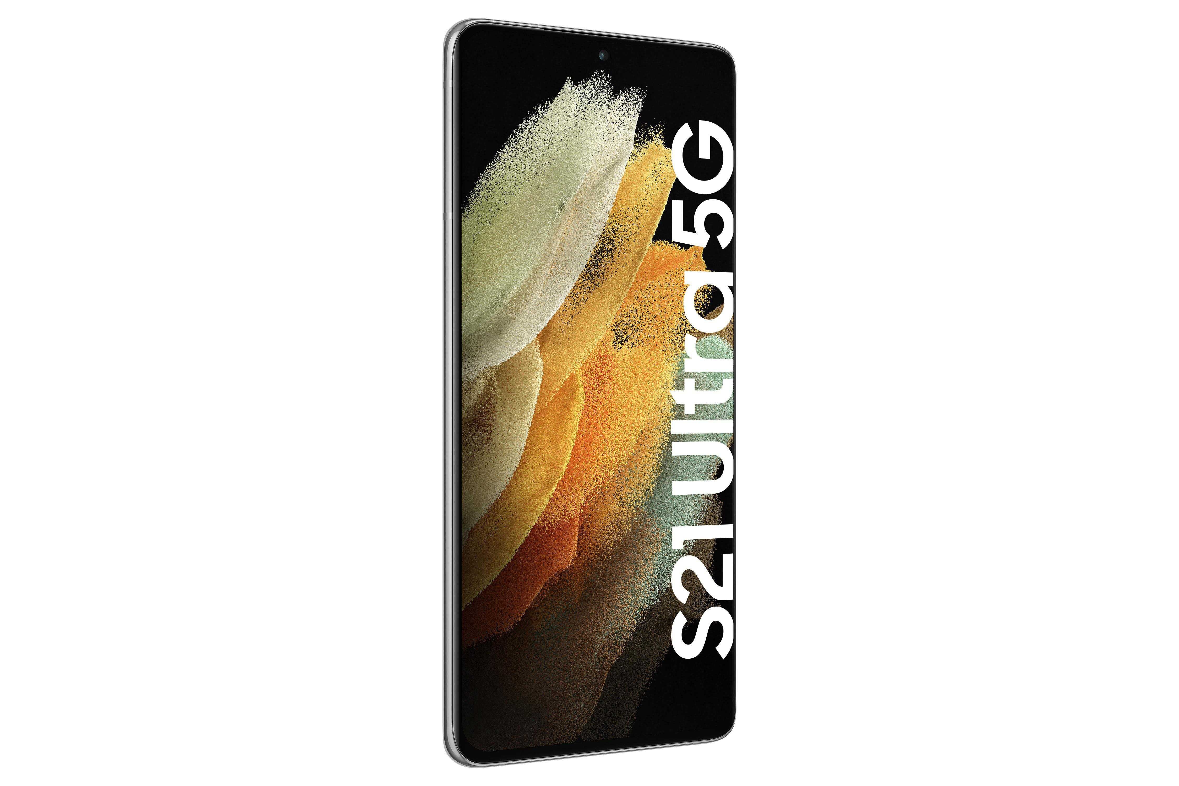 SAMSUNG Galaxy S21 Ultra 5G 256 GB Phantom Silver Dual SIM
