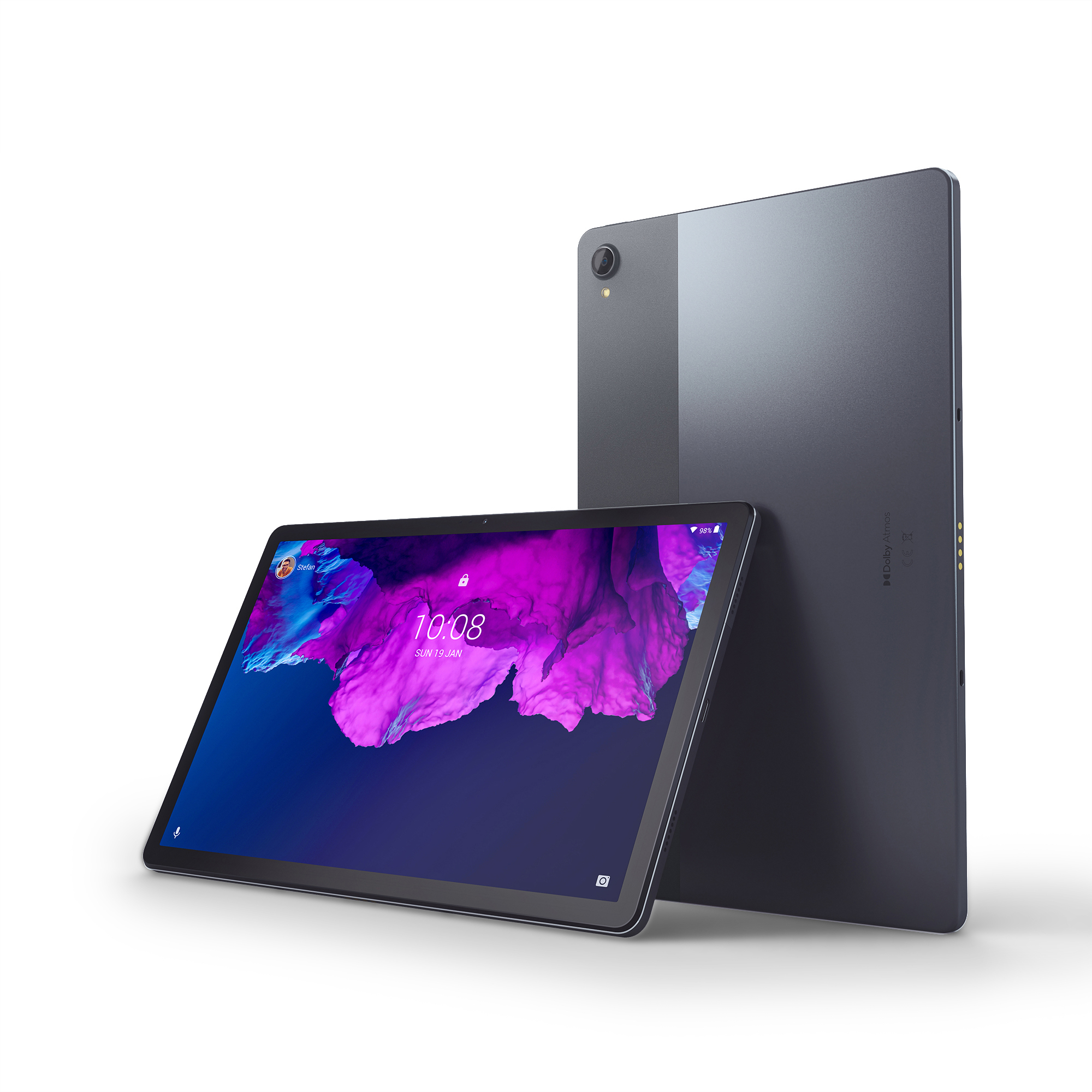 LENOVO Tab P11, Premium Tablet, 128 GB, 11 Zoll, Schiefergrau Dual 