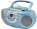 SOUNDMASTER SCD5100BL - Lettore di cassette radio con lettore CD (FM, Blu)