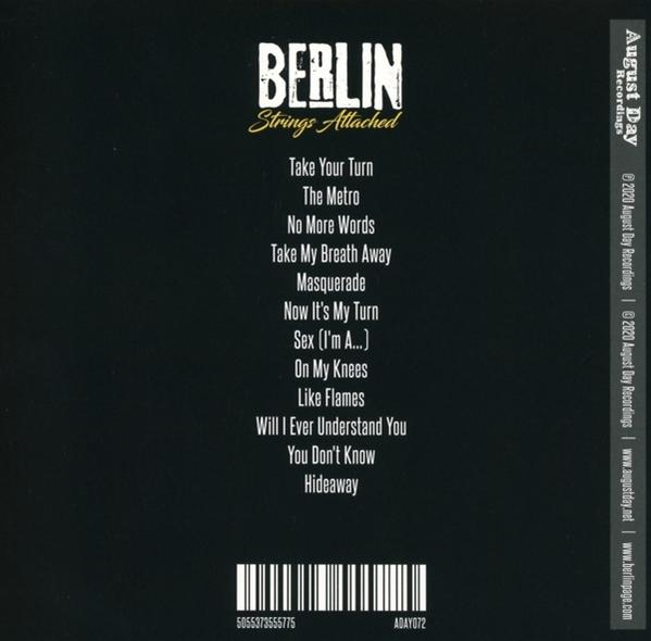 Berlin - Strings Attached  - (CD)
