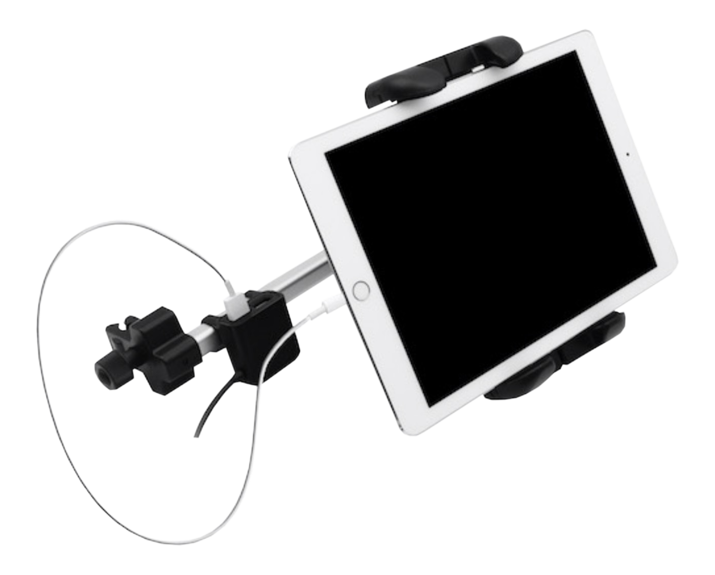 MACALLY HRMOUNTPRO4UAC Tablet-Halterung (Schwarz/Silber