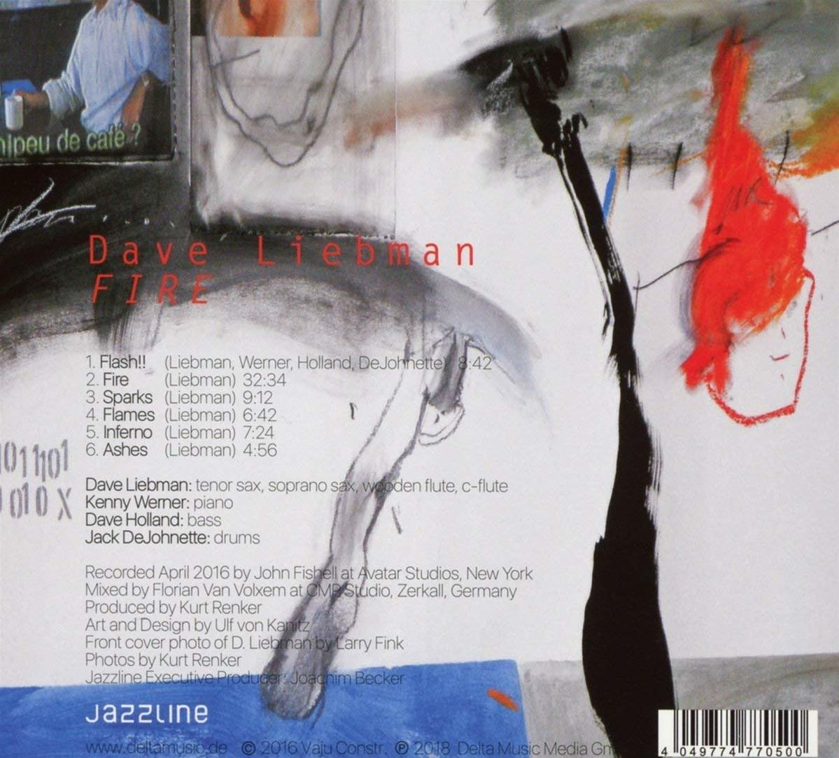David Liebman - Fire  - (CD)