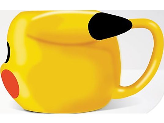 STOR Pokémon - Pikachu 3D - Mug (Jaune/Noir/Rouge)