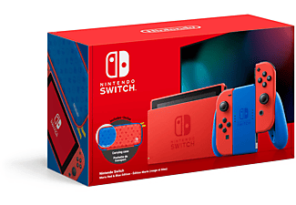 NINTENDO Switch Mario Red & Blue Edition (Limitiert) inklusive Tasche im Mario-Rot und -Blau